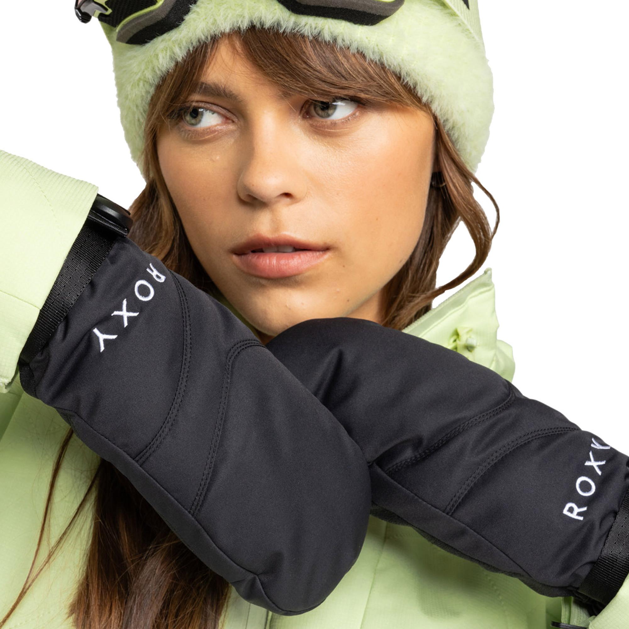 Roxy Roxy Jetty Solid Mitt Kadın Siyah Eldiven