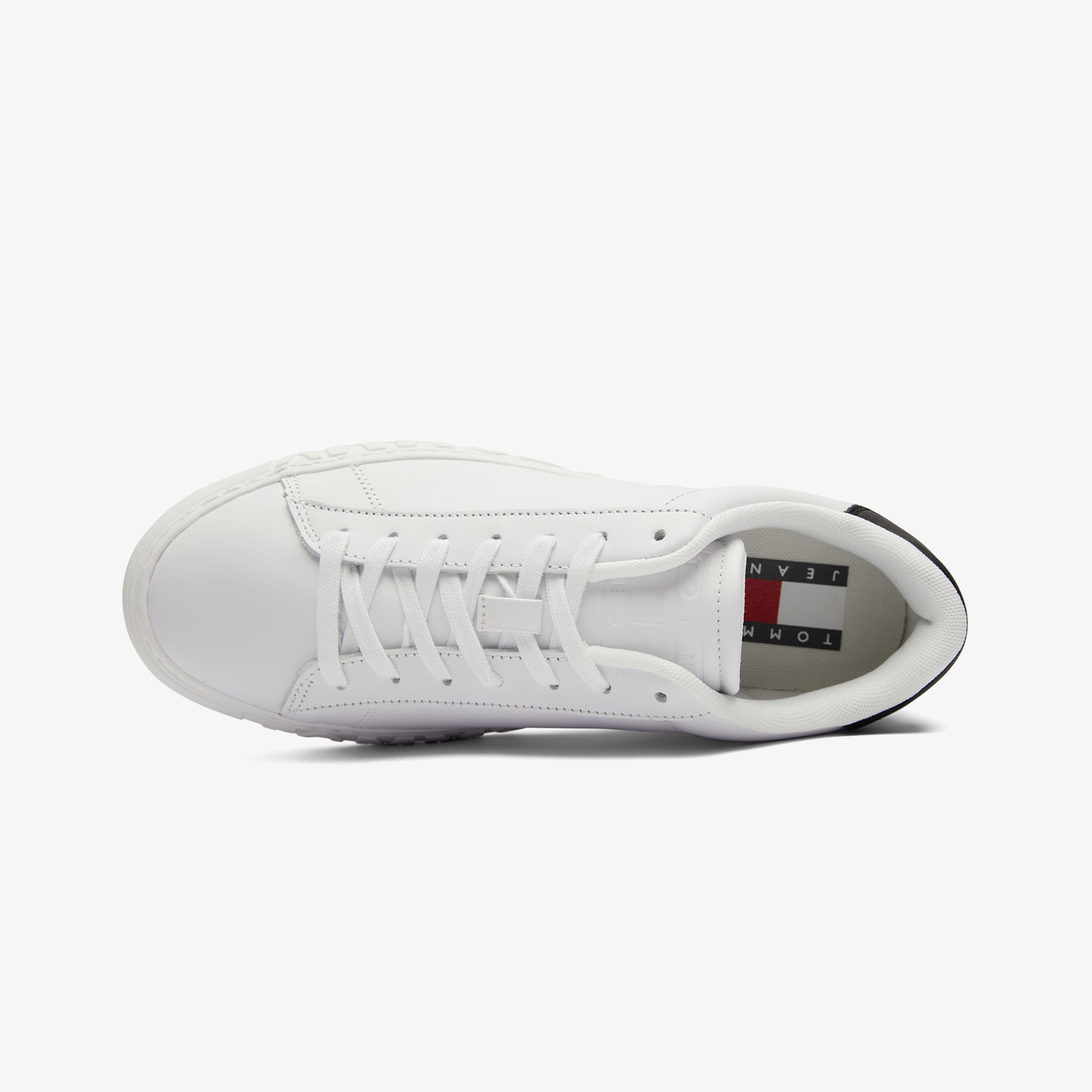 Tommy Hilfiger Tommy Hilfiger Tommy Jeans Leather Outsole Erkek Beyaz Sneaker | FashFed Beyaz - 5. görsel