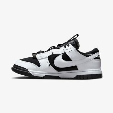  Nike Air Dunk Jumbo Panda Erkek Siyah - Beyaz Spor Ayakkabı