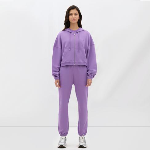  Les Benjamins Essential Kadın Mor Sweatshirt