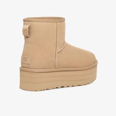  UGG Australia Classic Mini Platform Kadın Krem Bot