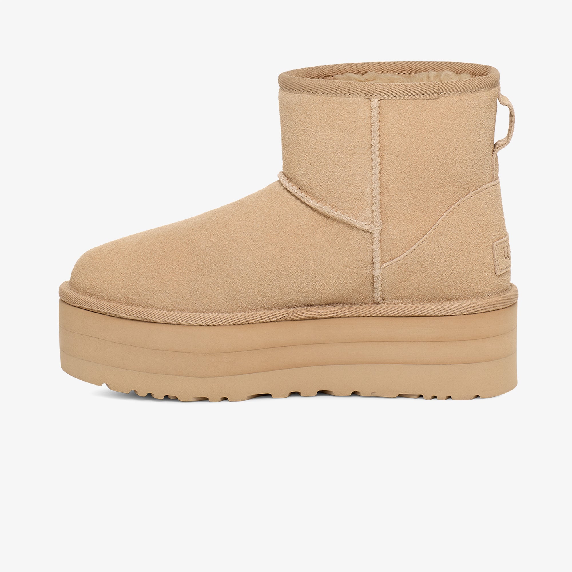 UGG Australia Classic Mini Platform Kadın Krem Bot - Görsel 5