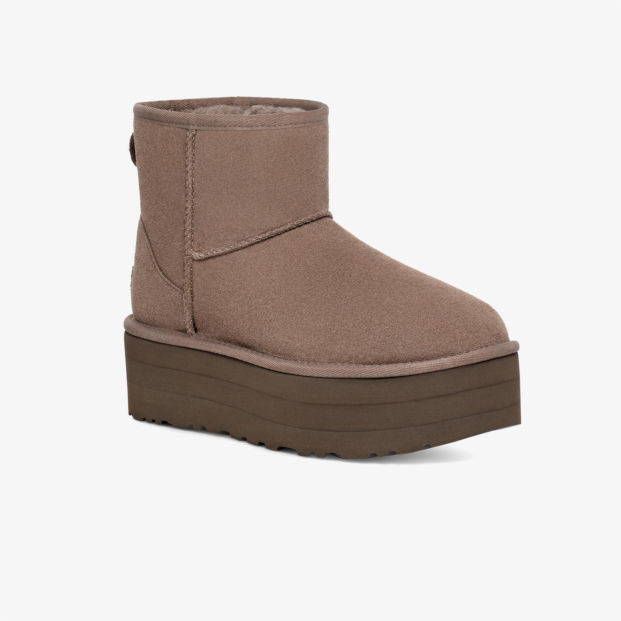 UGG Classic Mini Platform Kadın Bej Bot