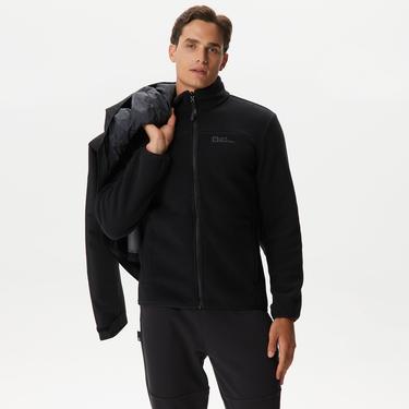  Jack Wolfskin Taubenberg 3In1 Erkek Siyah Ceket