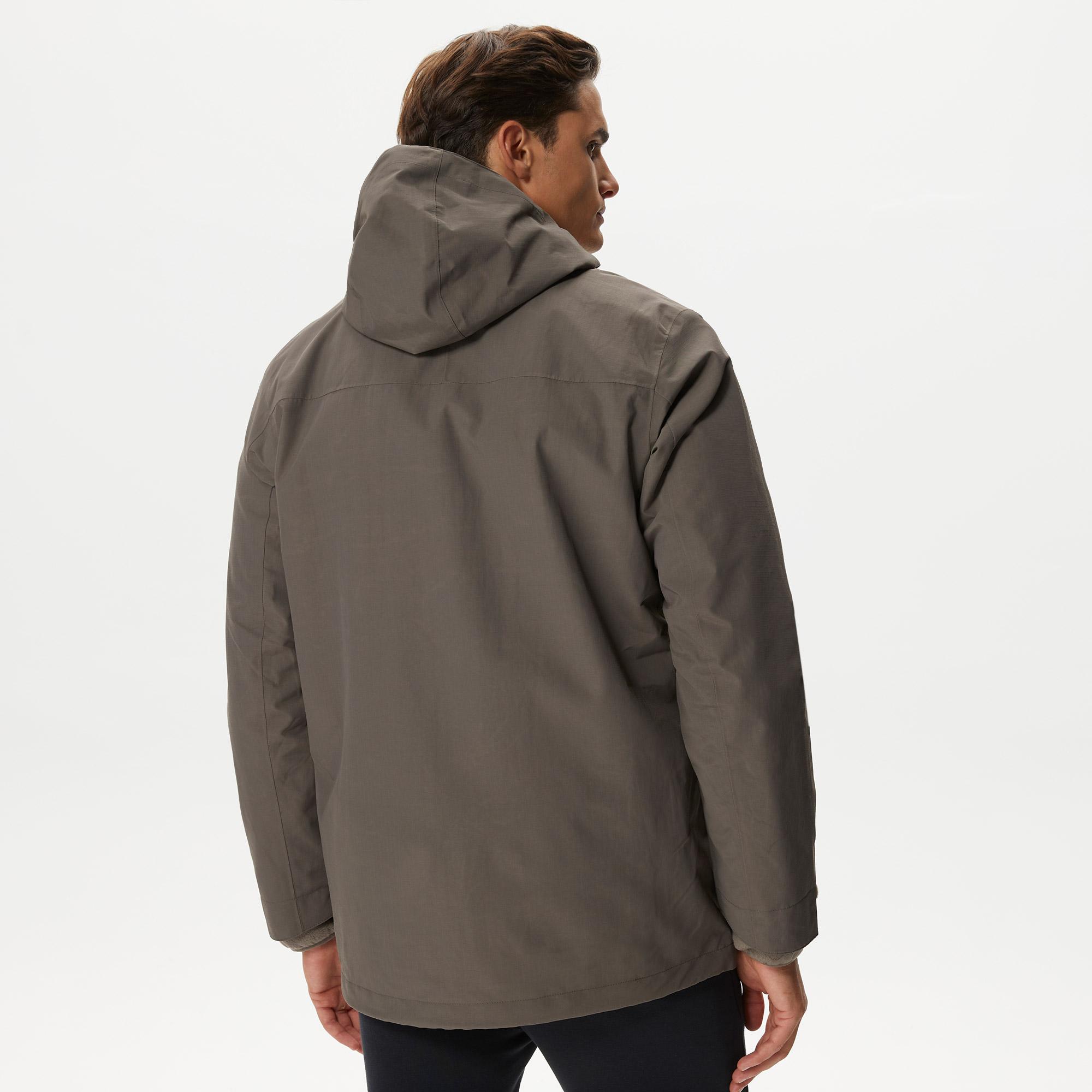 Jack Wolfskin Altenberg 3In1 Erkek Kahverengi Ceket