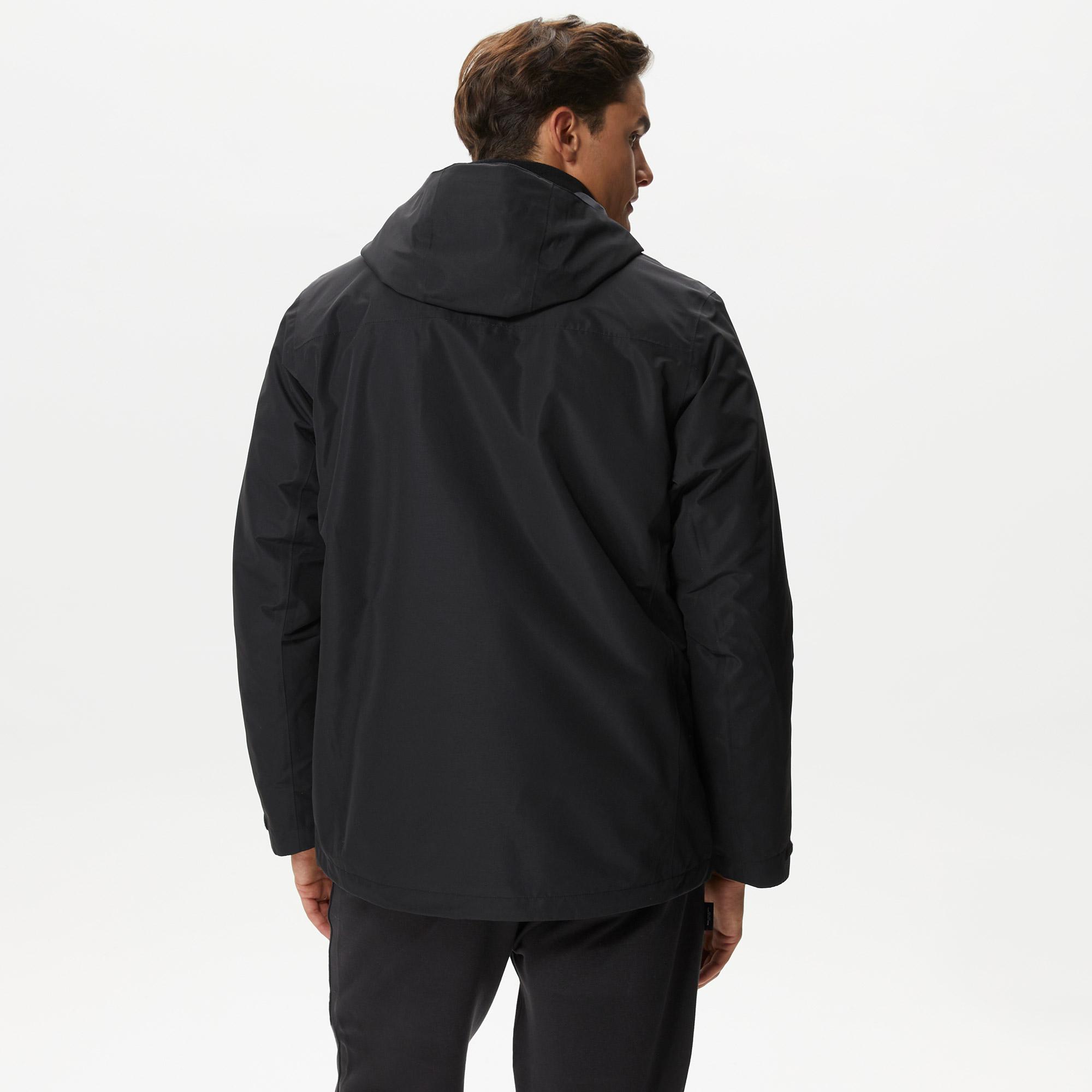 Jack Wolfskin Taubenberg 3In1 Erkek Siyah Ceket