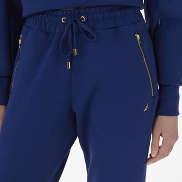  Nautica Kadın Mavi Relaxed Fit Eşofman Altı