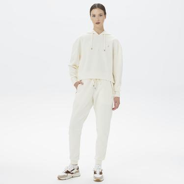  Nautica Kadın Kırık Beyaz Relaxed Fit Eşofman Altı
