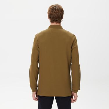  Nautica Erkek Yeşil Classic Fit Uzun Kollu Polo