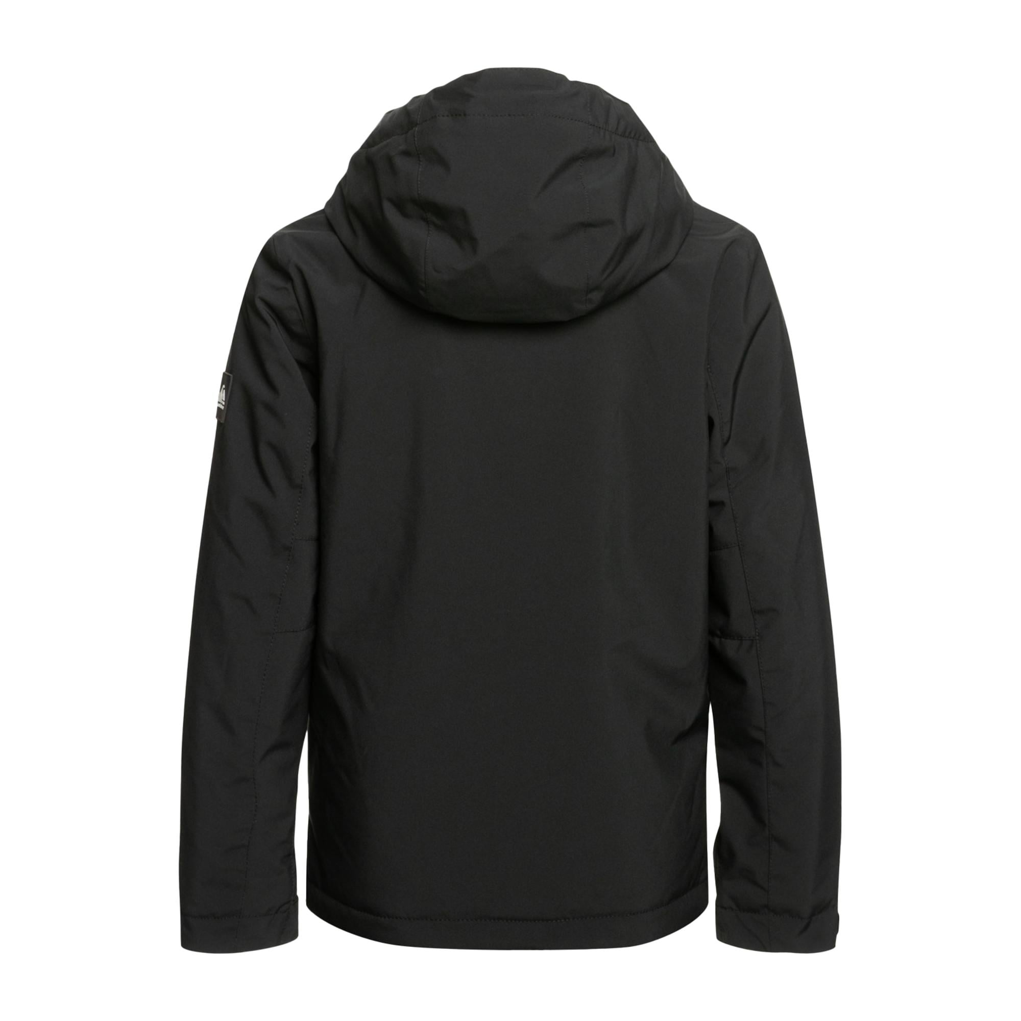 Quiksilver Mission Solid Youth Erkek Çocuk Siyah Snowboard Ceketi