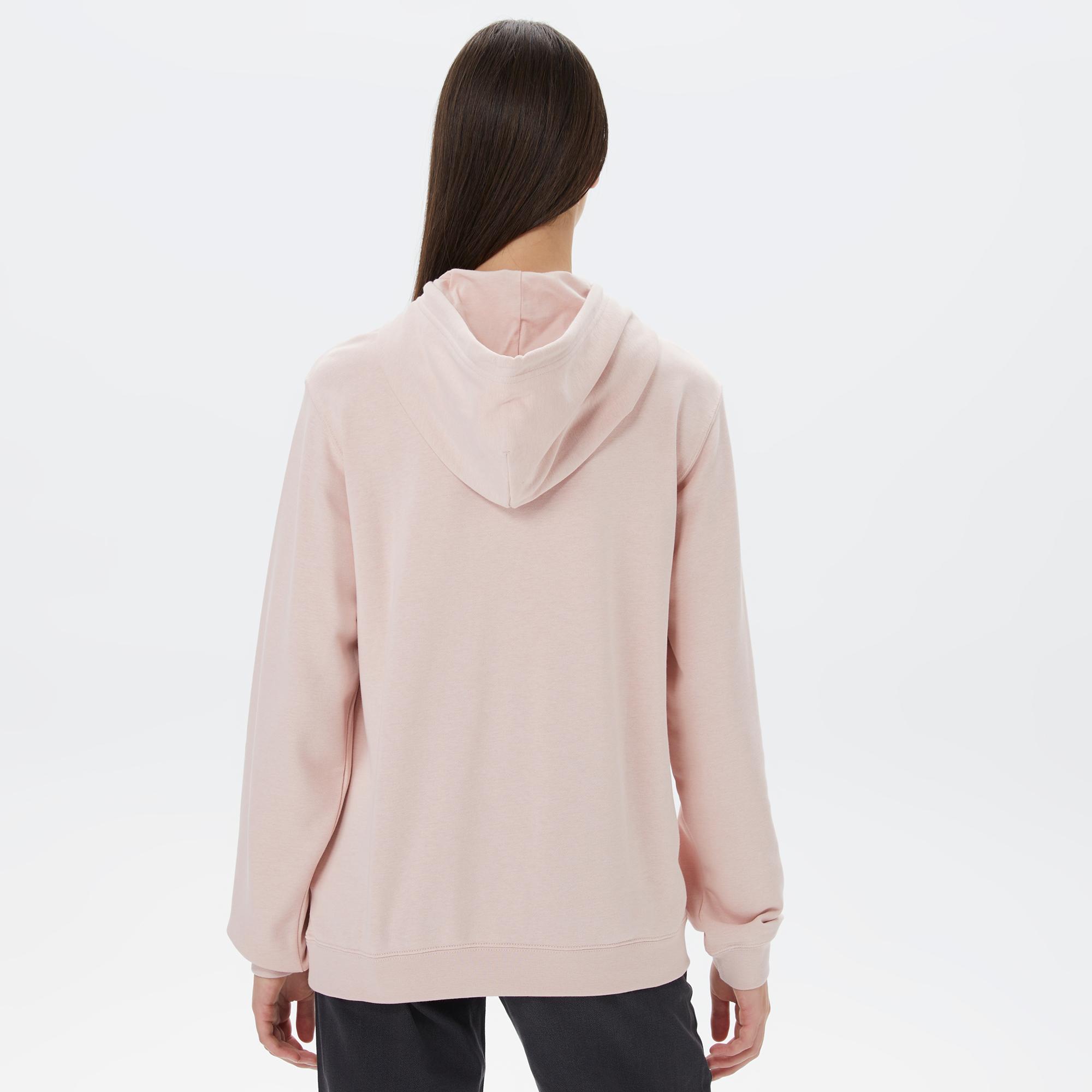 Converse Go-To Embroidered Star Chevron Standard Fit Pullover Unisex Pembe Sweatshirt