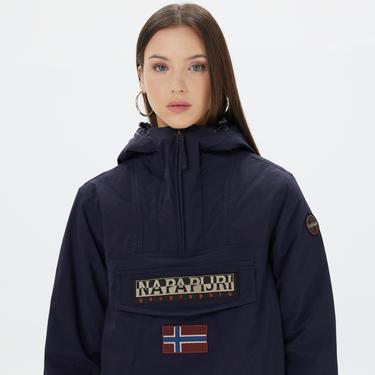  Napapijri Rainforest Wint 5 Kadın Mavi Ceket