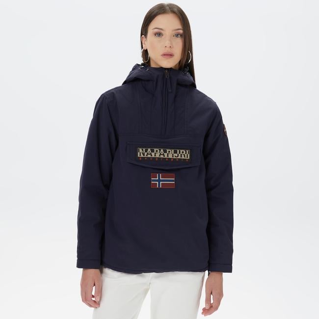  Napapijri Rainforest Wint 5 Kadın Mavi Ceket