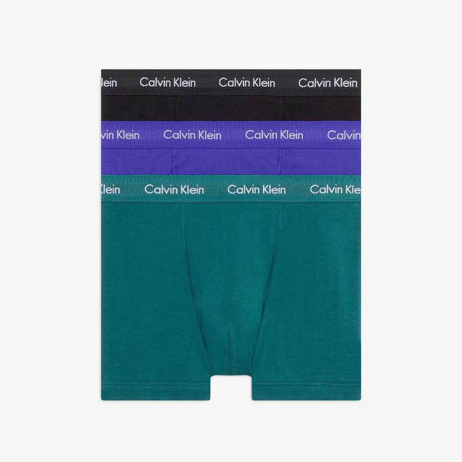  Calvin Klein Logolu Erkek Renkli 3'lü Boxer