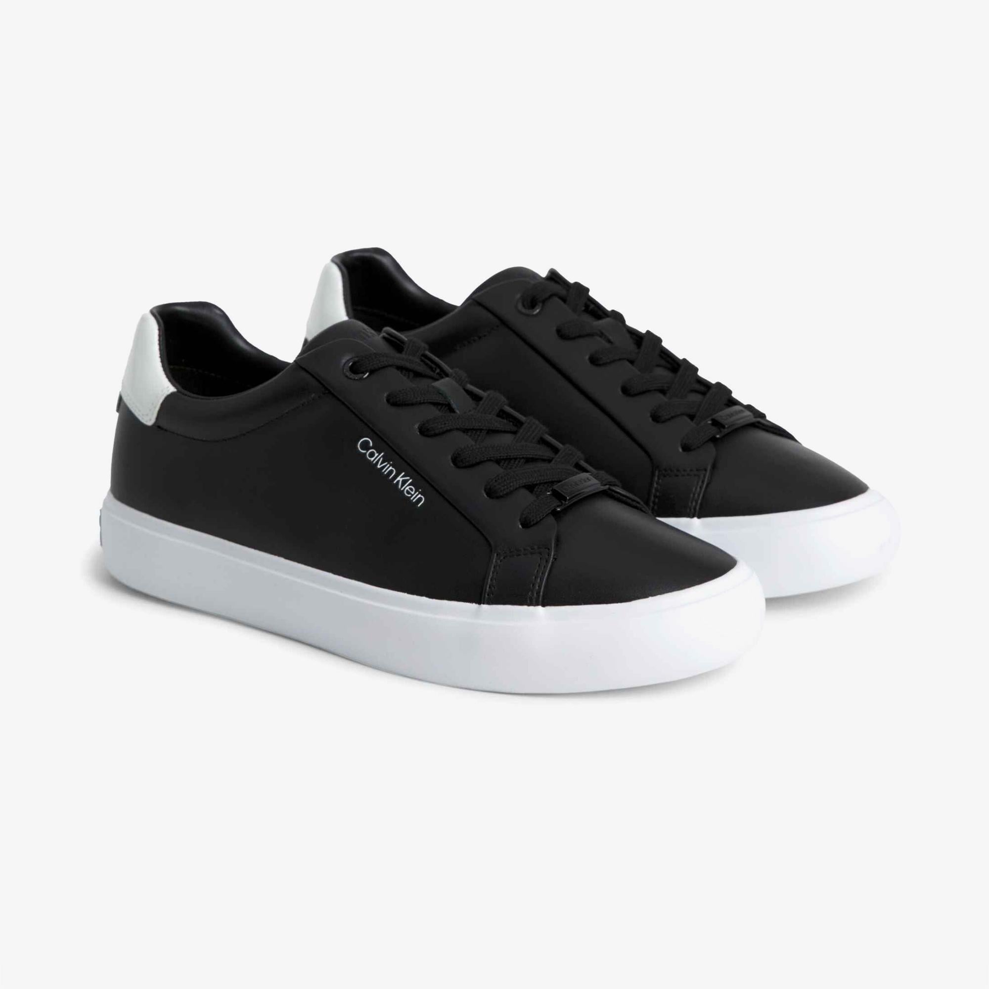 Calvin Klein Lace Up Kadın Siyah Sneaker