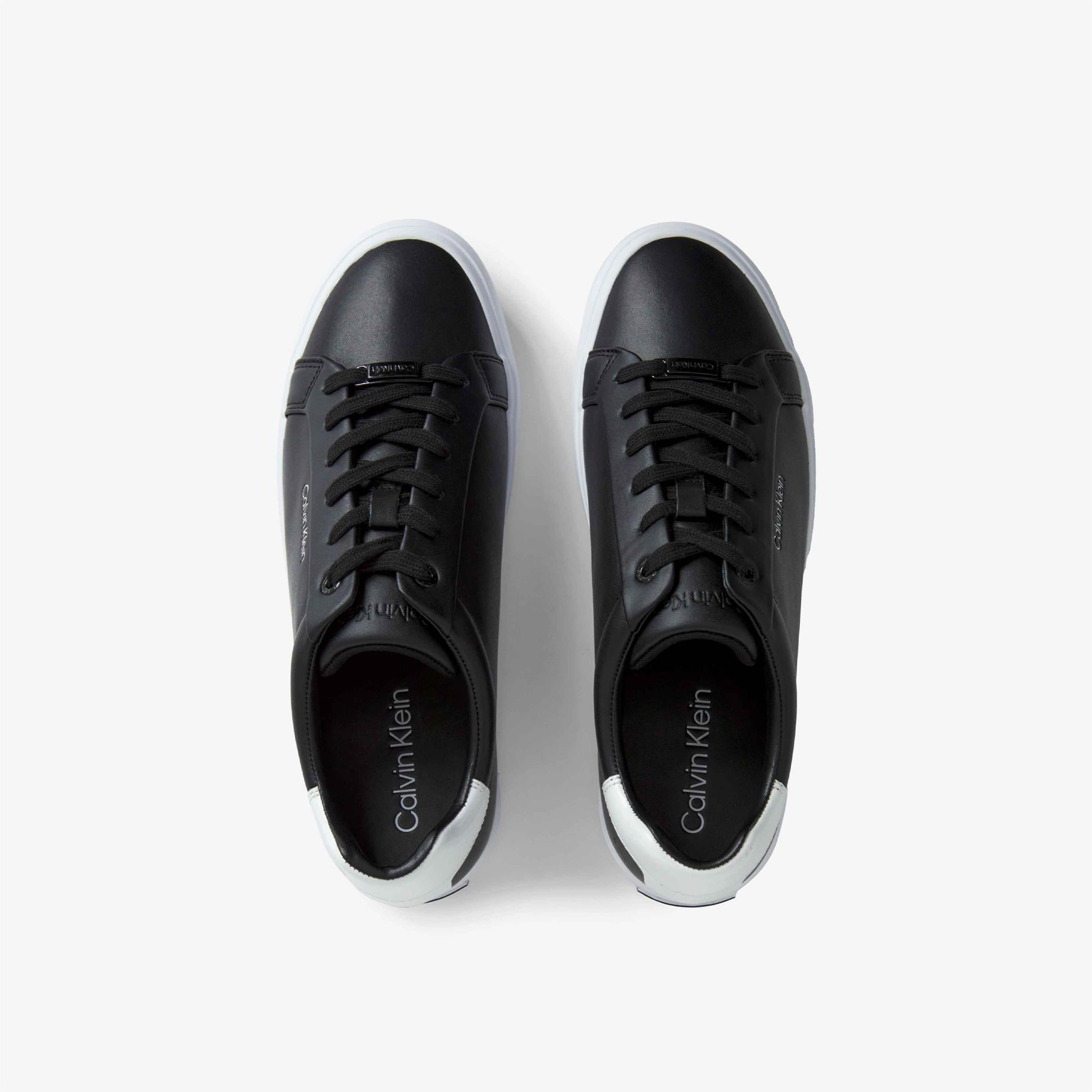 Calvin Klein Lace Up Kadın Siyah Sneaker