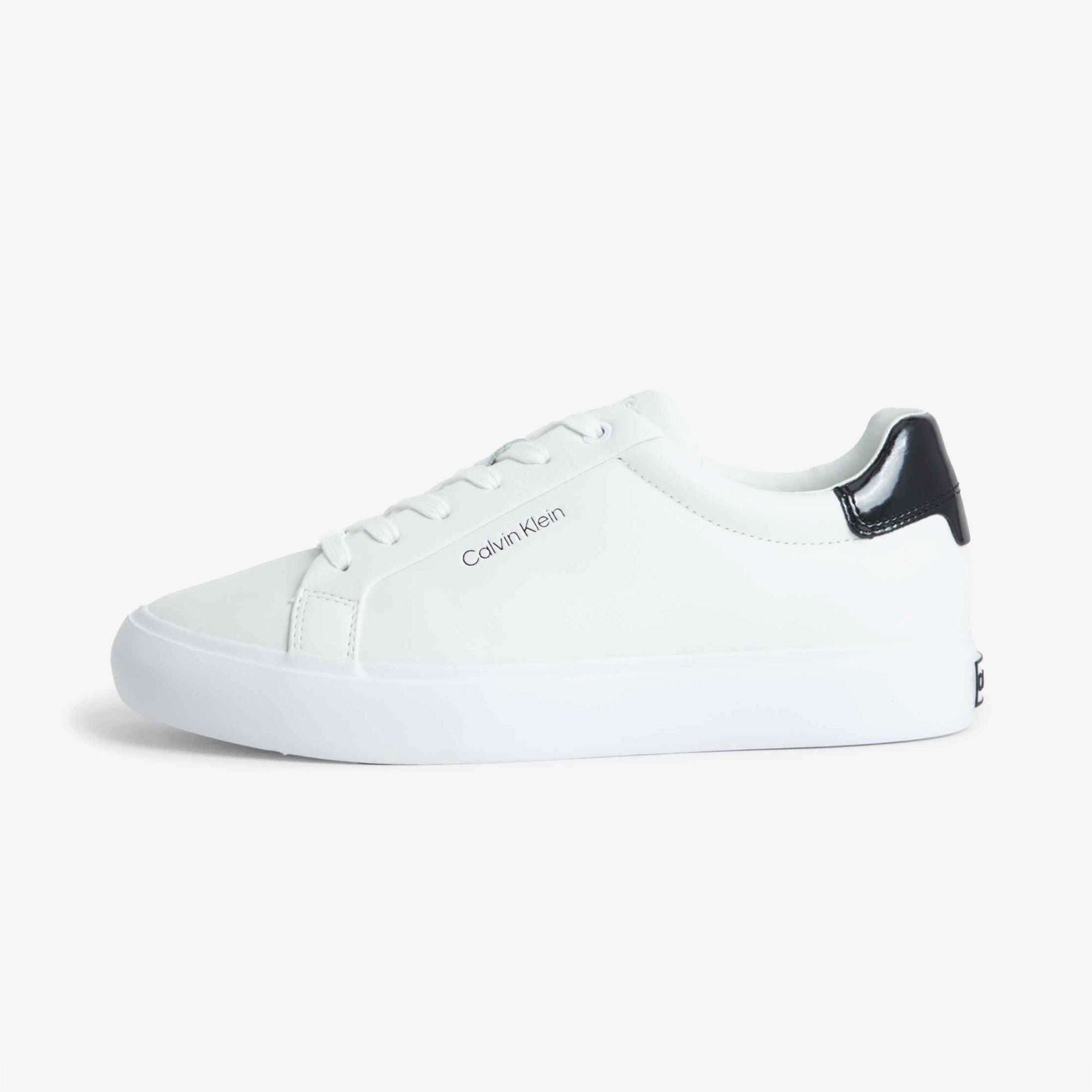 Calvin Klein Lace Up Kadın Beyaz Sneaker