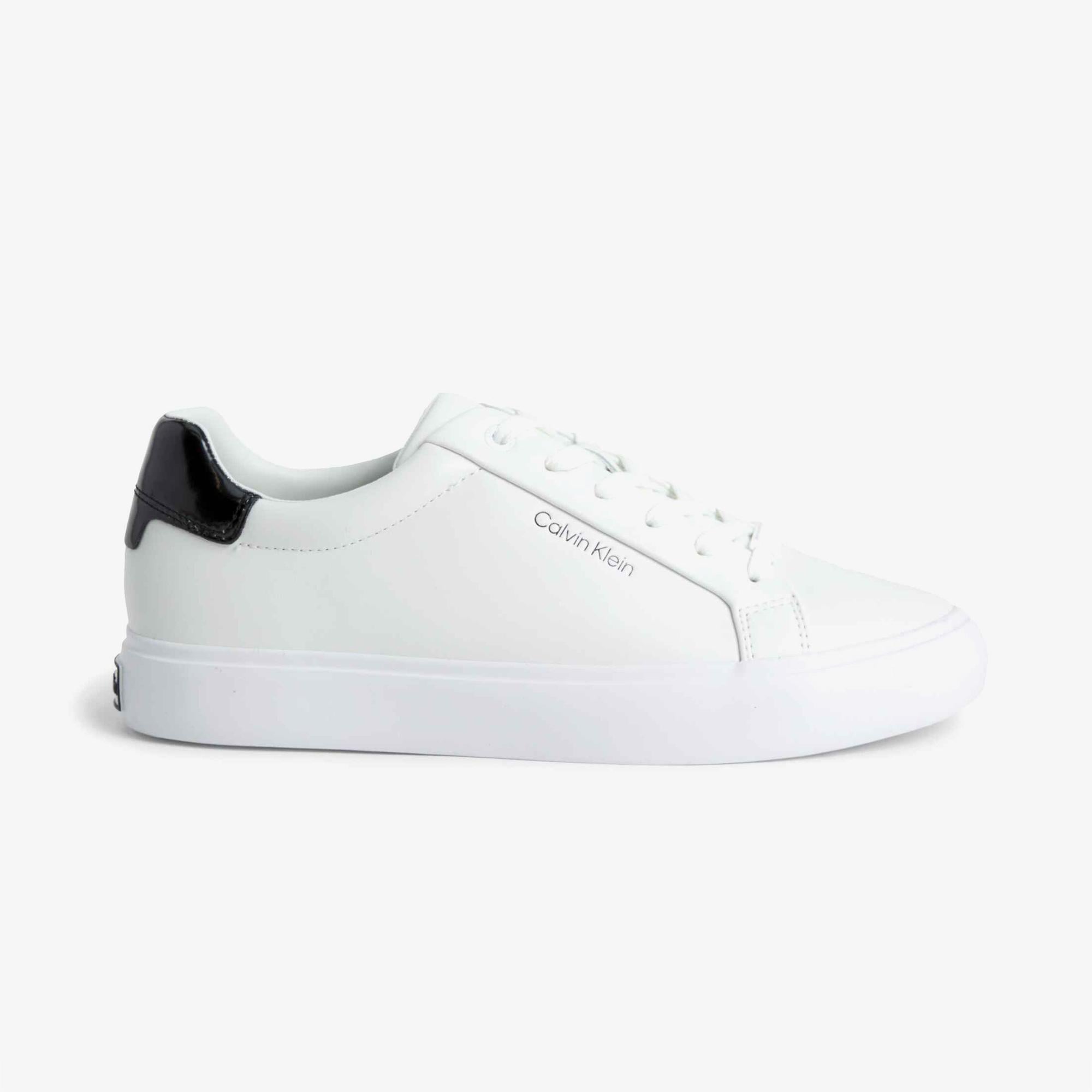 Calvin Klein Lace Up Kadın Beyaz Sneaker