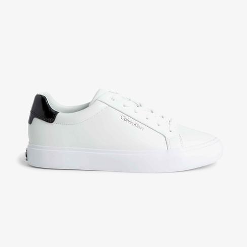  Calvin Klein Lace Up Kadın Beyaz Sneaker