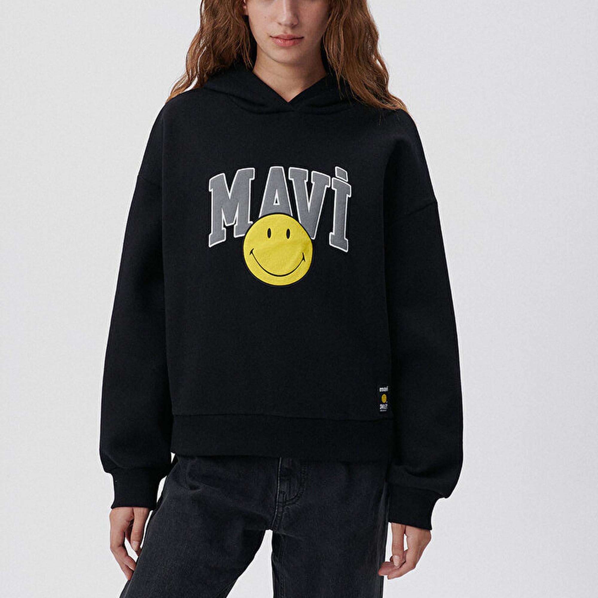 Mavi Mavi X Smiley Originals Siyah Sweatshirt 1S10038-900