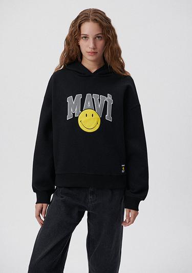  Mavi Mavi X Smiley Originals Siyah Sweatshirt 1S10038-900
