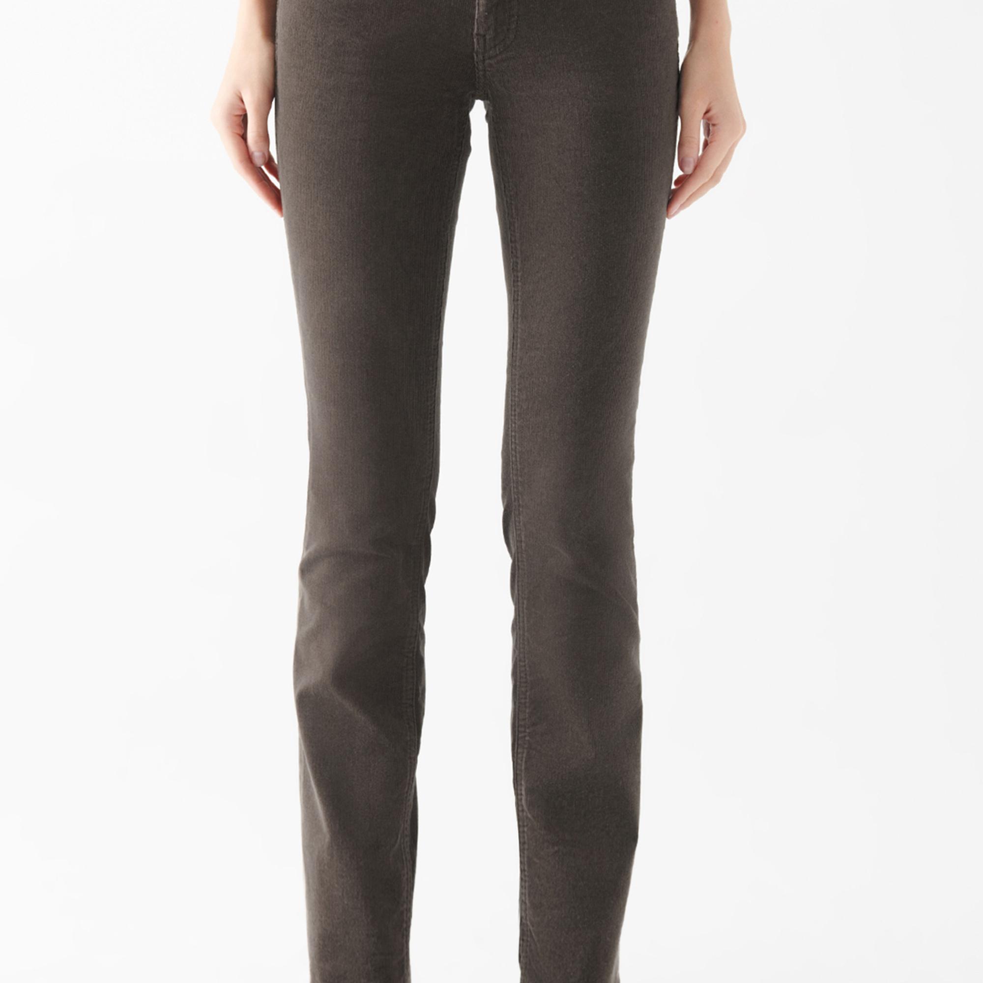 Mavi Mona Kahverengi Kadife Pantolon 1049782992