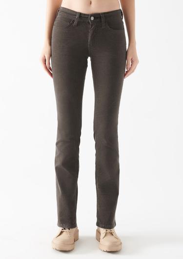  Mavi Mona Kahverengi Kadife Pantolon 1049782992