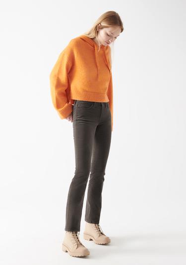  Mavi Mona Kahverengi Kadife Pantolon 1049782992