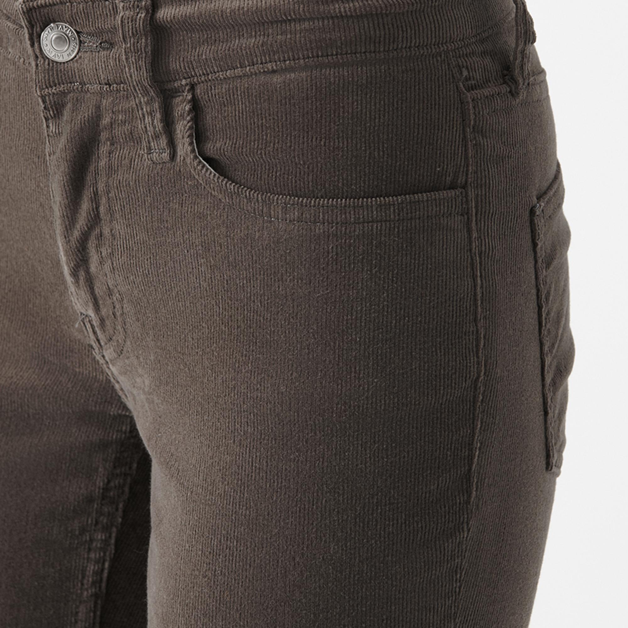 Mavi Mona Kahverengi Kadife Pantolon 1049782992