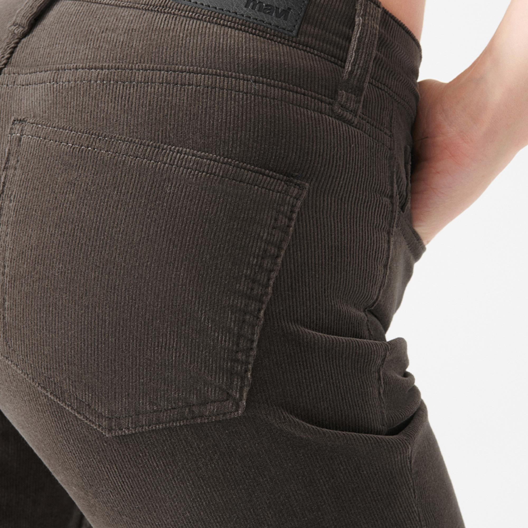 Mavi Mona Kahverengi Kadife Pantolon 1049782992