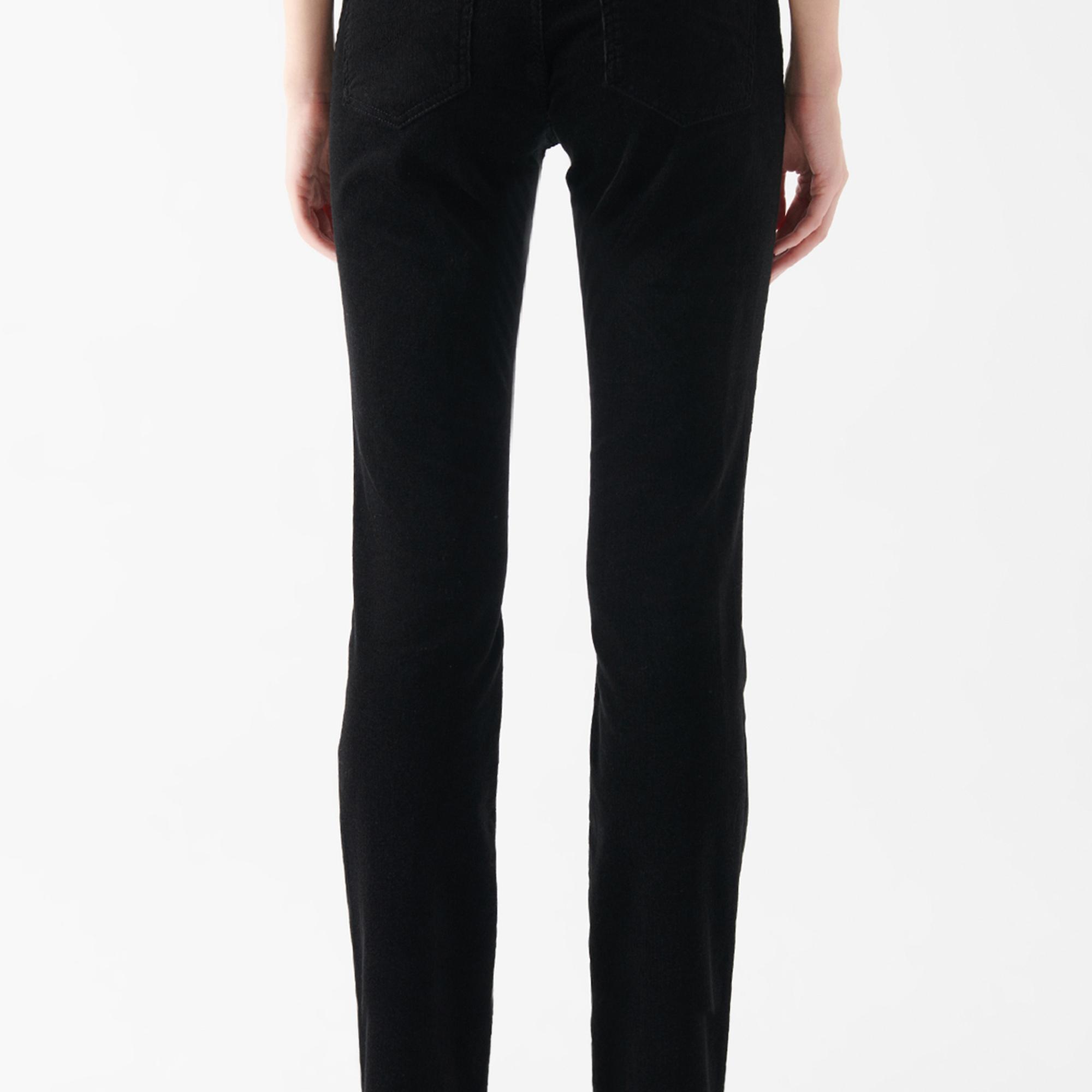 Mavi Mona Siyah Kadife Pantolon 1049782991