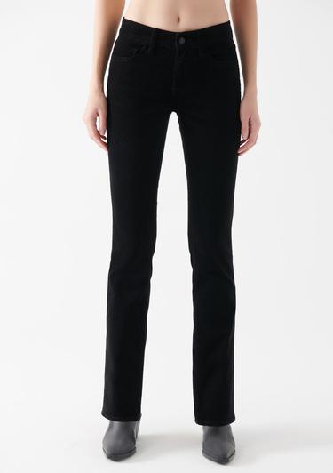  Mavi Mona Siyah Kadife Pantolon 1049782991