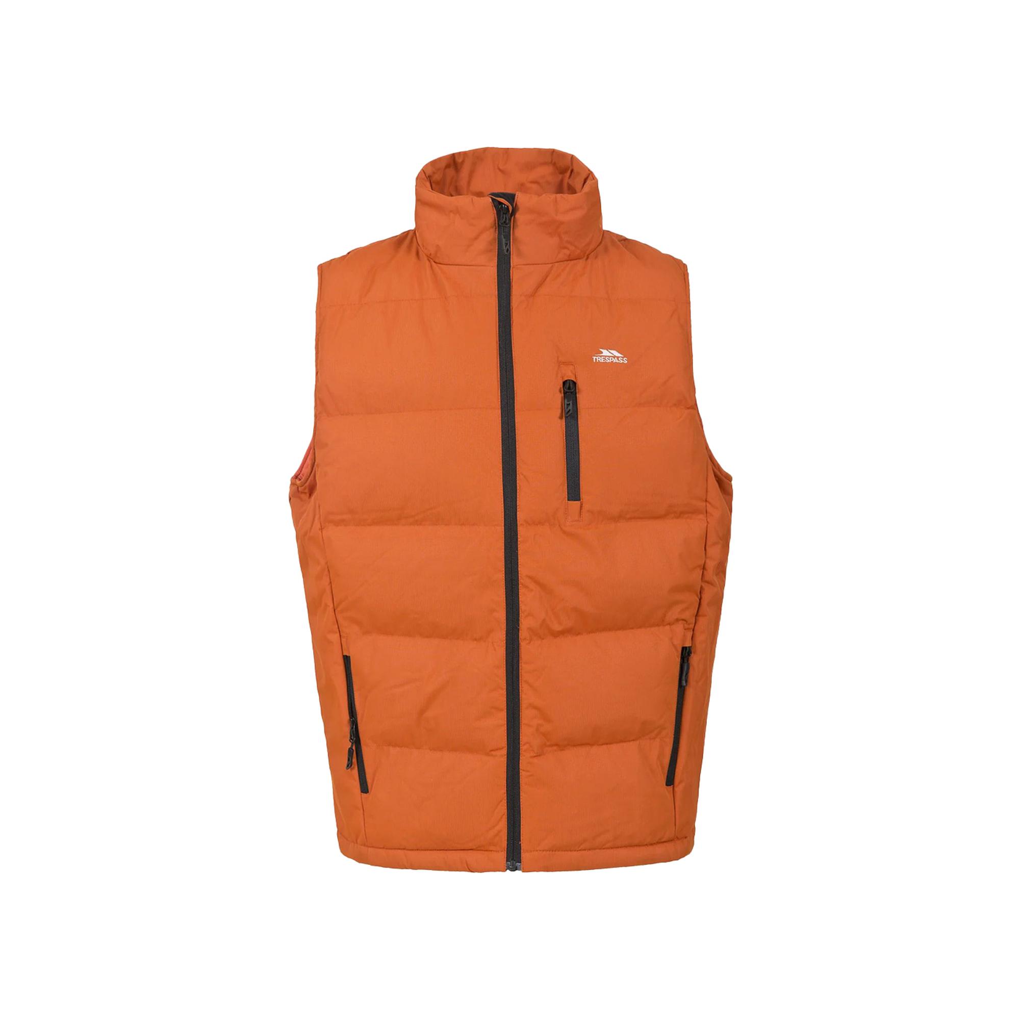Trespass Clasp - Padded Gilet Erkek Turuncu Yelek