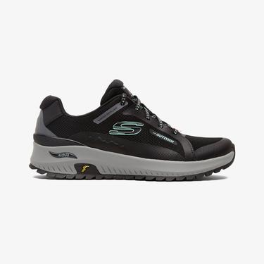  Skechers Arch Fit Discover Kadın Siyah/Mavi Spor Ayakkabı