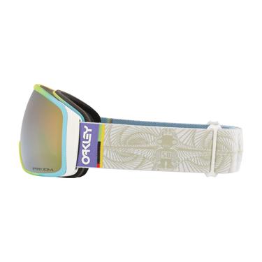  Oakley Unisex Goggle Flight Tracker Beyaz / Prizm Sage Gold