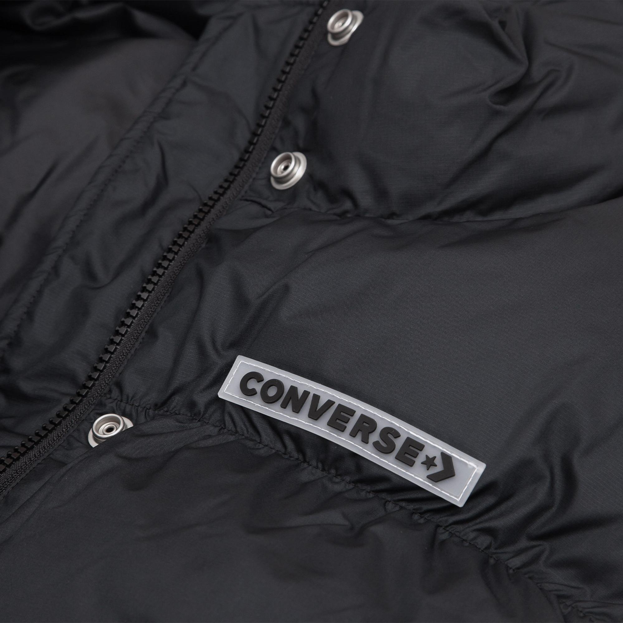 Converse Super Puffer Kadın Siyah Mont