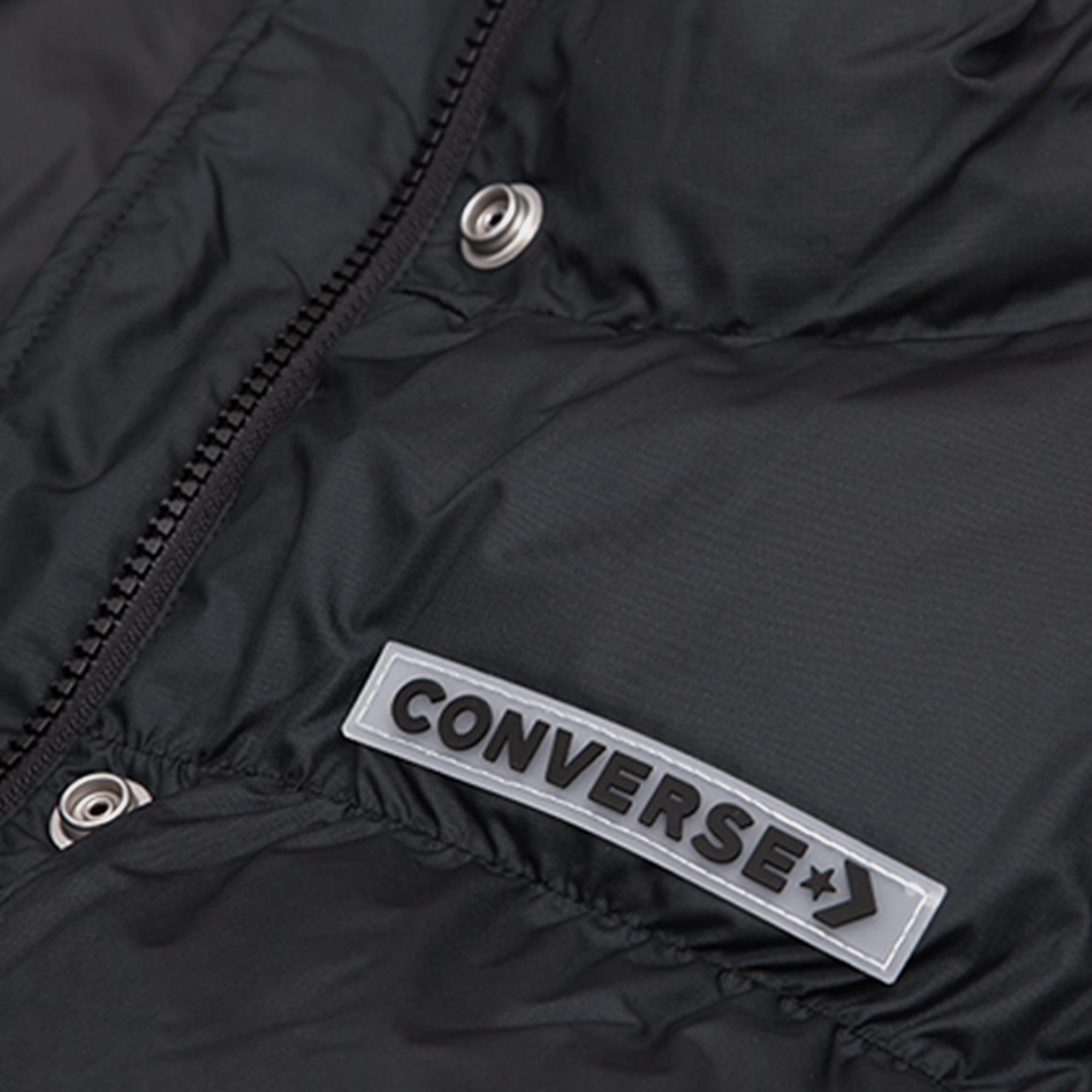 Converse Super Puffer Kadın Siyah Mont