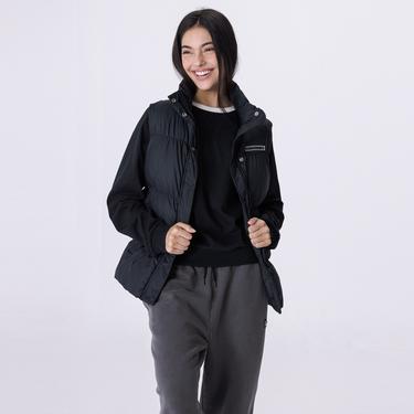  Converse Super Puffer Kadın Siyah Mont