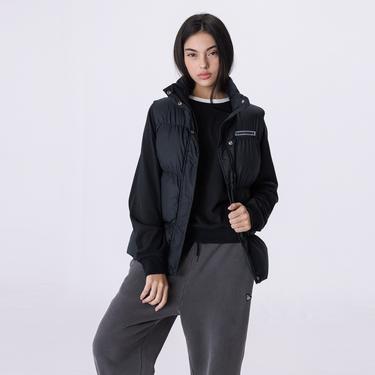  Converse Super Puffer Kadın Siyah Mont