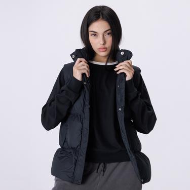  Converse Super Puffer Kadın Siyah Mont