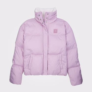  Converse Down Puffer Kadın Lila Ceket