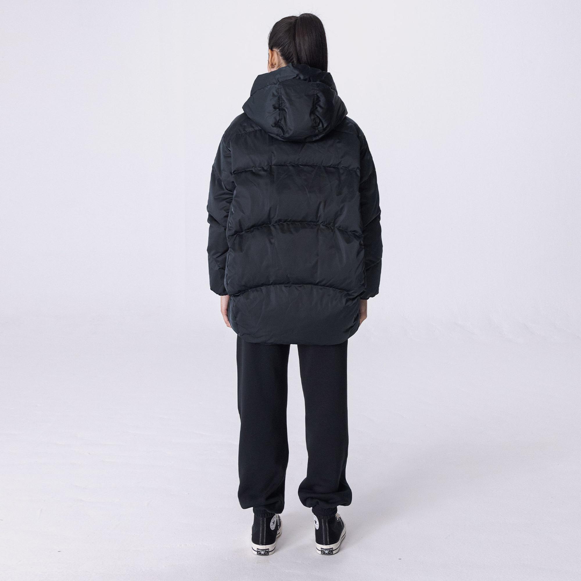 Converse Fashion Mid Down Kadın Siyah Mont