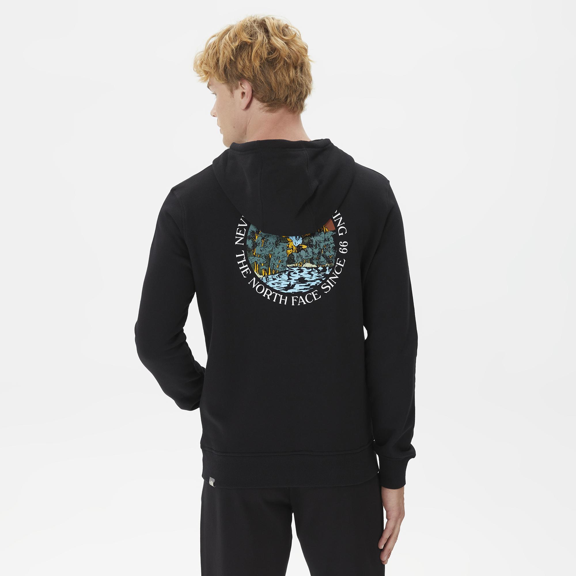 The North Face Seasonal Graphic Erkek Siyah Sweatshirt