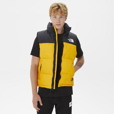  The North Face 1996 Retro Nuptse Erkek Sarı Yelek