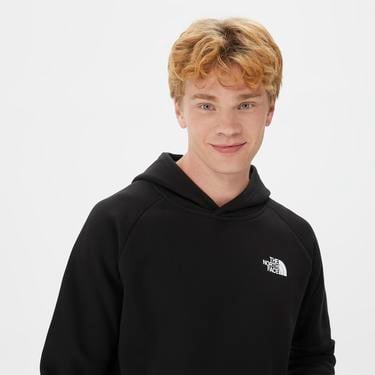  The North Face Raglan Redbox Erkek Siyah Sweatshirt