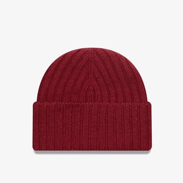  New Era Ne Rib Short Cuff Unisex Kırmızı Bere