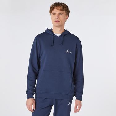  Nautica Erkek Lacivert Standart Fit Sweatshirt