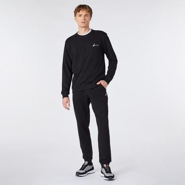  Nautica Erkek Siyah Standart Fit Sweatshirt