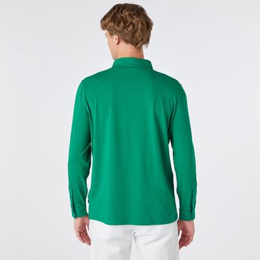  Nautica Erkek Yeşil Uzun Kollu Polo