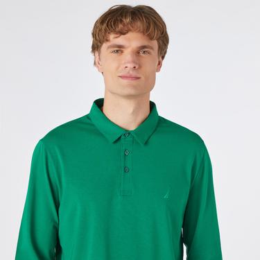 Nautica Erkek Yeşil Uzun Kollu Polo